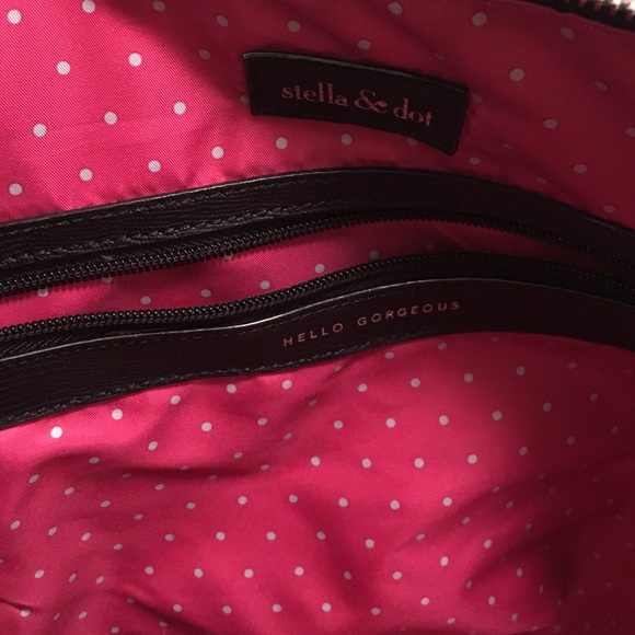 Stella & Dot Zebra Tote - Picture 2 of 3